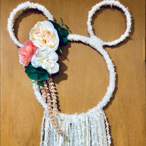 Custom boho Mickey Mouse wall/ door decor - Picture 2 of 2